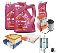 MAHLE Controllo Set 11L MANNOL 5W-40 Extreme Per Audi A4 Avant RS4 Quattro