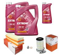 MAHLE Controllo Set 11L MANNOL 5W-40 Extreme Per Mercedes-Benz SLK 280 350
