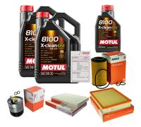 Mahle Controllo Set 11L Motul 8100 x-Pulire Efe 5W-30 per la Mercedes
