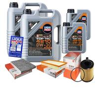 MAHLE Controllo Set 12 L Liqui Moly Top Tec 4210 0W-30 Per VW Touareg 5.0