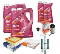 MAHLE Controllo Set 12 L MANNOL Elite 5W-40 Per Audi A4 Avant RS4 Quattro