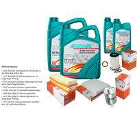 Mahle Controllo Set 12L Addinol 0540 Super Light 5W-40 per Mercedes TG