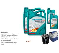 MAHLE Controllo Set 12L ADDINOL GIGA LIGHT MV 5W-30 Per Nissan Patrol VI Y62