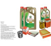 MAHLE Controllo set 12L CASTROL EDGE 5W-30 C3 per Mercedes-Benz Sprinter