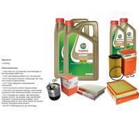 MAHLE Controllo set 12L CASTROL EDGE 5W-30 C3 per Mercedes-Benz Sprinter