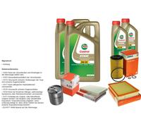 MAHLE Controllo set 12L CASTROL EDGE 5W-30 C3 per Mercedes-Benz Sprinter