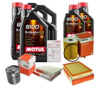 Mahle Controllo Set 12L Motul 8100 x-Pulire 0W-30 per Mercedes-Benz Sprinter