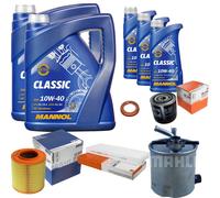 MAHLE Controllo Set 13 L MANNOL Classic 10W-40 Per Nissan Cabstar 35.13 dCi