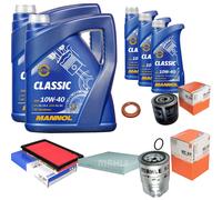 MAHLE Controllo Set 13 L MANNOL Classic 10W-40 Per Nissan X-Trail 2.2 dCi