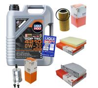 Mahle Controllo Set 5 L Additivo Liqui Moly Top . Tec 4210 0W-30 per Audi Tt 2.0