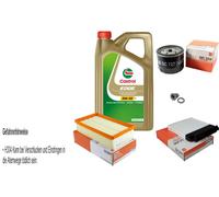 MAHLE Controllo Set 5 L CASTROL 5W-30 M Per Renault Clio III 1.5 dCi