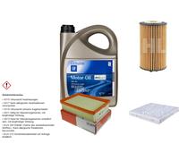 Mahle Controllo Set 5 L GM olio motore dexos2 5W-30 per Opel Mokka / x Scheda Di
