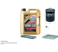 Mahle Controllo Set 5 L Liqui Moly 10W-40 per Subaru Impreza Station Carro