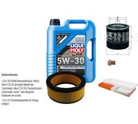 Mahle Controllo Set 5 L Liqui Moly da Molto Tempo 5W-30 per Ford di Transito Bus