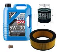 Mahle Controllo Set 5 L Liqui Moly da Molto Tempo 5W-30 per Ford Transito