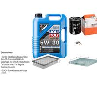 Mahle Controllo Set 5 L Liqui Moly da Molto Tempo 5W-30 per Honda Cr-V 2.0 16V