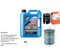Mahle Controllo Set 5 L Liqui Moly da Molto Tempo 5W-30 per Honda Cr-V II 2.0
