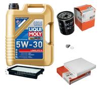 MAHLE Controllo Set 5 L Liqui Moly LONGLIFE III 5W-30 Per Suzuki SX4