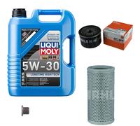 MAHLE Controllo Set 5 L Liqui Moly Longtime 5W-30 Per Renault 19 II