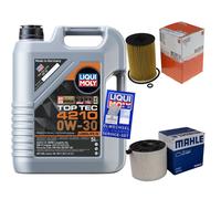 MAHLE Controllo Set 5 L Liqui Moly Top Tec 4210 0W-30 Per Audi A4 Avant 2.0