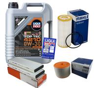 MAHLE Controllo Set 5 L Liqui Moly Top Tec 4210 0W-30 Per Audi A6 2.0 TFSI