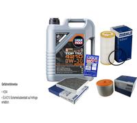 MAHLE Controllo Set 5 L Liqui Moly Top Tec 4210 0W-30 Per Audi A6 Avant 1.8