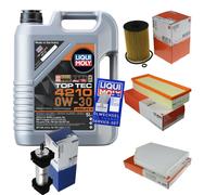 MAHLE Controllo Set 5 L Liqui Moly Top Tec 4210 0W-30 Per Audi Q5 2.0 TDI