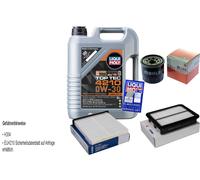 MAHLE Controllo Set 5 L Liqui Moly Top Tec 4210 0W-30 Per Mazda 2 1.5