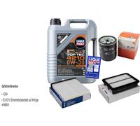 MAHLE Controllo Set 5 L Liqui Moly Top Tec 4210 0W-30 Per Mazda CX-3 1.5 D 2