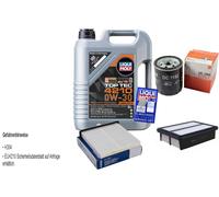 MAHLE Controllo Set 5 L Liqui Moly Top Tec 4210 0W-30 Per Mazda CX-3 1.8 D