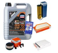 MAHLE Controllo Set 5 L Liqui Moly Top Tec 4210 0W-30 Per Mercedes E-Klasse