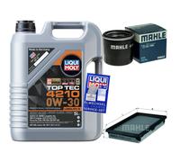 MAHLE Controllo Set 5 L Liqui Moly Top Tec 4210 0W-30 Per Nissan Note 1.6