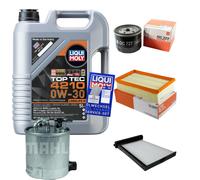 MAHLE Controllo Set 5 L Liqui Moly Top Tec 4210 0W-30 Per Nissan NV200