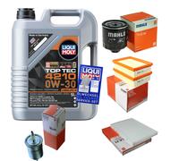 MAHLE Controllo Set 5 L Liqui Moly Top Tec 4210 0W-30 Per Seat Ibiza II 1.0i