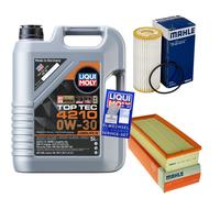 MAHLE Controllo Set 5 L Liqui Moly Top Tec 4210 0W-30 Per Seat Leon ST 1.8