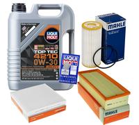 MAHLE Controllo Set 5 L Liqui Moly Top Tec 4210 0W-30 Per Seat Leon ST 1.8