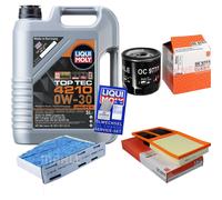 Mahle Controllo Set 5 L Liqui Moly Top Tec 4210 0W-30 per . Seat Toledo III