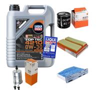 MAHLE Controllo Set 5 L Liqui Moly Top Tec 4210 0W-30 Per VW Beetle