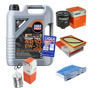 MAHLE Controllo Set 5 L Liqui Moly Top Tec 4210 0W-30 Per VW Golf V 1.4 16V