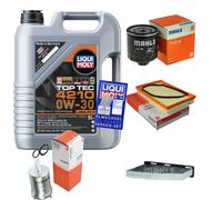 MAHLE Controllo Set 5 L Liqui Moly Top Tec 4210 0W-30 Per VW Golf V 1.4 16V
