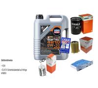 Mahle Controllo Set 5 L Liqui Moly Top Tec 4210 0W-30 per VW Golf V 1.6 di Audi