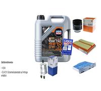 Mahle Controllo Set 5 L Liqui Moly Top Tec 4210 0W-30 per VW Golf Variant VI 1.4
