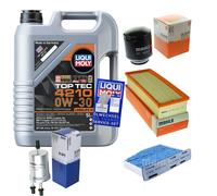MAHLE Controllo Set 5 L Liqui Moly Top Tec 4210 0W-30 Per VW Golf VI 1.4 TSI