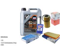 MAHLE Controllo set 5 L Liqui Moly Top Tec 4210 0W-30 per VW Golf VI 2.0 GTI