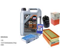 MAHLE Controllo set 5 L Liqui Moly Top Tec 4210 0W-30 per VW Golf VI 2.0 GTI