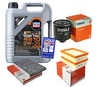 MAHLE Controllo Set 5 L Liqui Moly Top Tec 4210 0W-30 Per VW Lupo 1.0 1.4