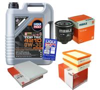 MAHLE Controllo Set 5 L Liqui Moly Top Tec 4210 0W-30 Per VW Lupo 1.0 1.4