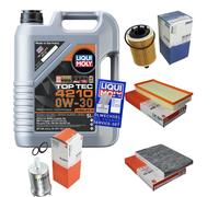 MAHLE Controllo Set 5 L Liqui Moly Top Tec 4210 0W-30 Per VW New Beetle 2.3