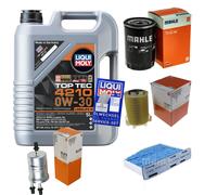 MAHLE Controllo Set 5 L Liqui Moly Top Tec 4210 0W-30 Per VW Touran 1.6
