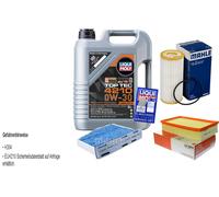 MAHLE Controllo Set 5 L Liqui Moly Top Tec 4210 0W-30 Per VW Touran 1.8 TSI